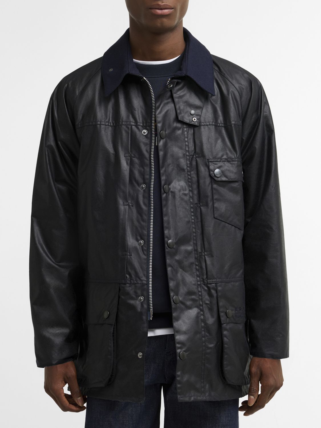 BARBOUR JACKET: Jacket men Barbour, Blue - Img 1