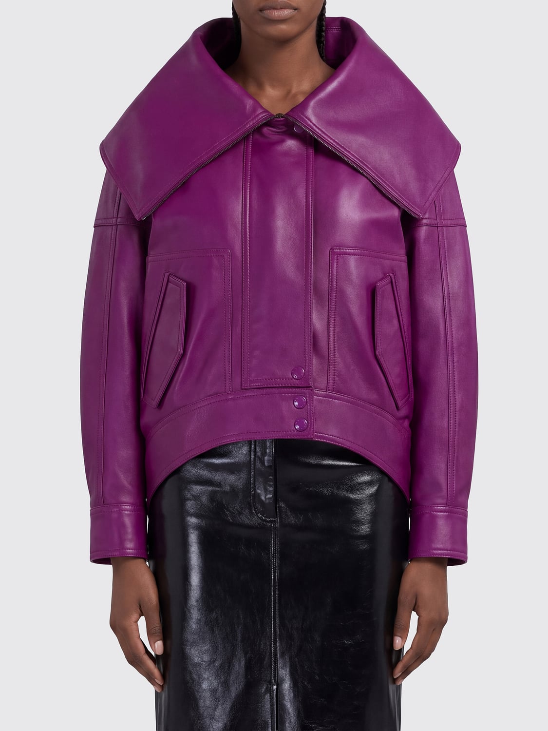 BALENCIAGA GIACCA: Giacca donna Balenciaga, Viola - Img 1