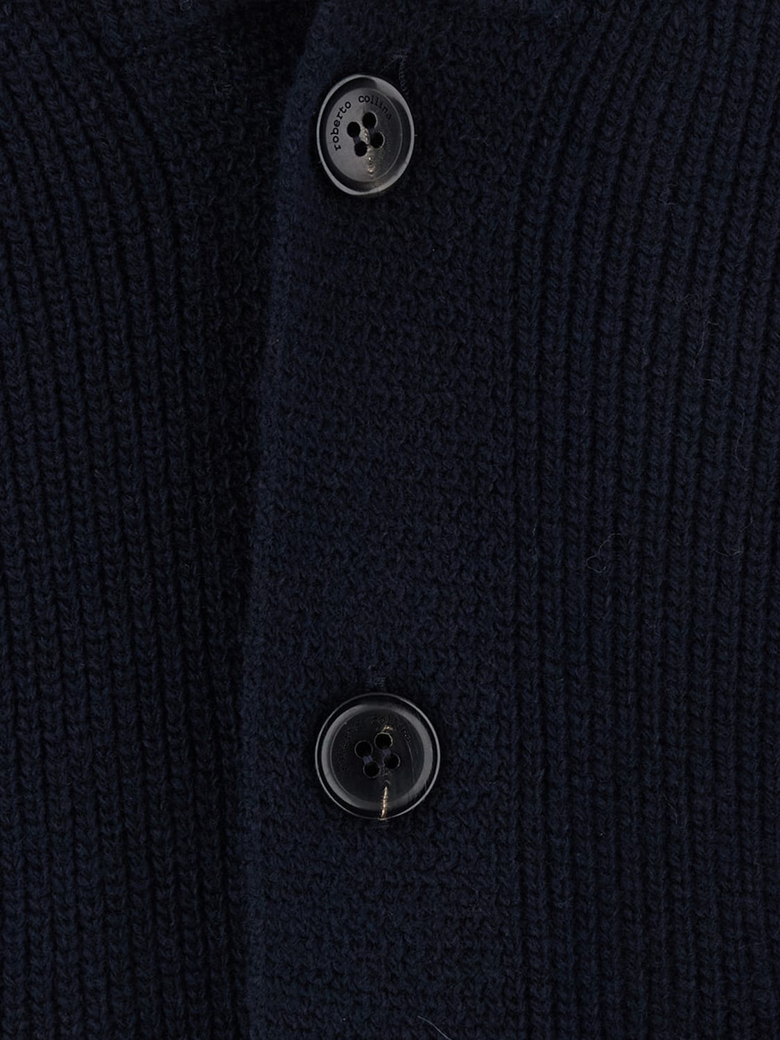ROBERTO COLLINA PULL: Pull homme Roberto Collina, Bleu - Img 4