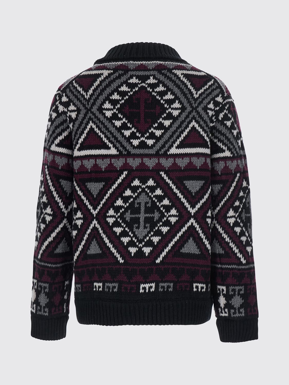 ROBERTO COLLINA SWEATER: Sweater men Roberto Collina, Black - Img 3