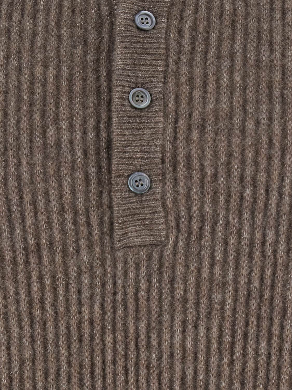 ROBERTO COLLINA SWEATER: Sweater men Roberto Collina, Brown - Img 4