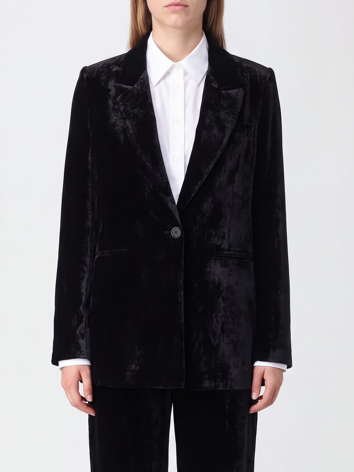 SEMICOUTURE JACKET: Jacket woman Semicouture, Black - Img 1