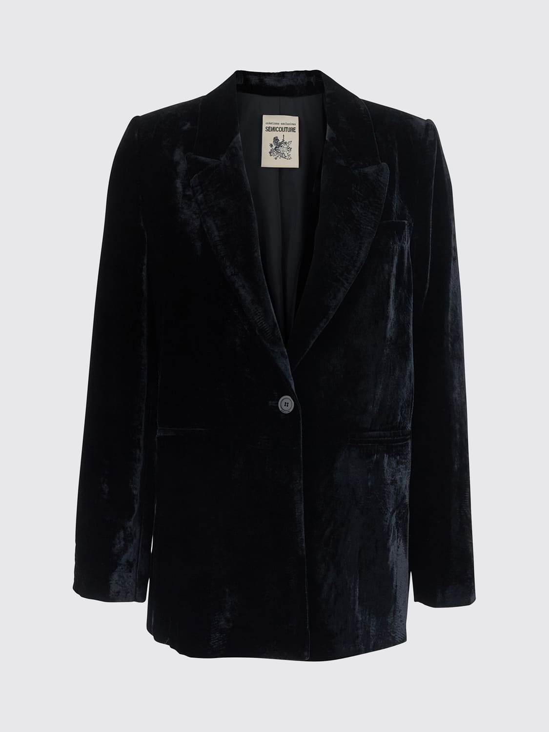 SEMICOUTURE JACKET: Jacket woman Semicouture, Black - Img 2