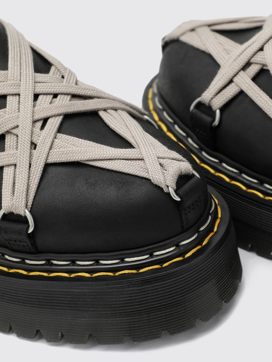 RICK OWENS サンダル: サンダル メンズ Rick Owens, ブラック - Img 3
