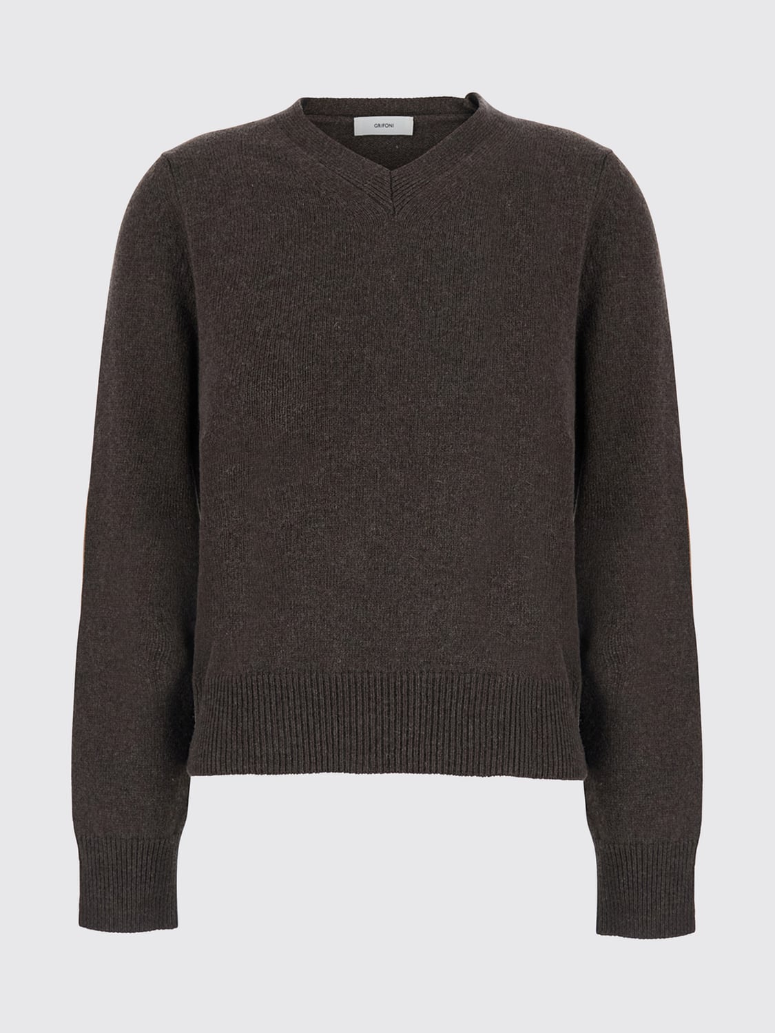 GRIFONI PULL: Pull femme Grifoni, Marron - Img 2