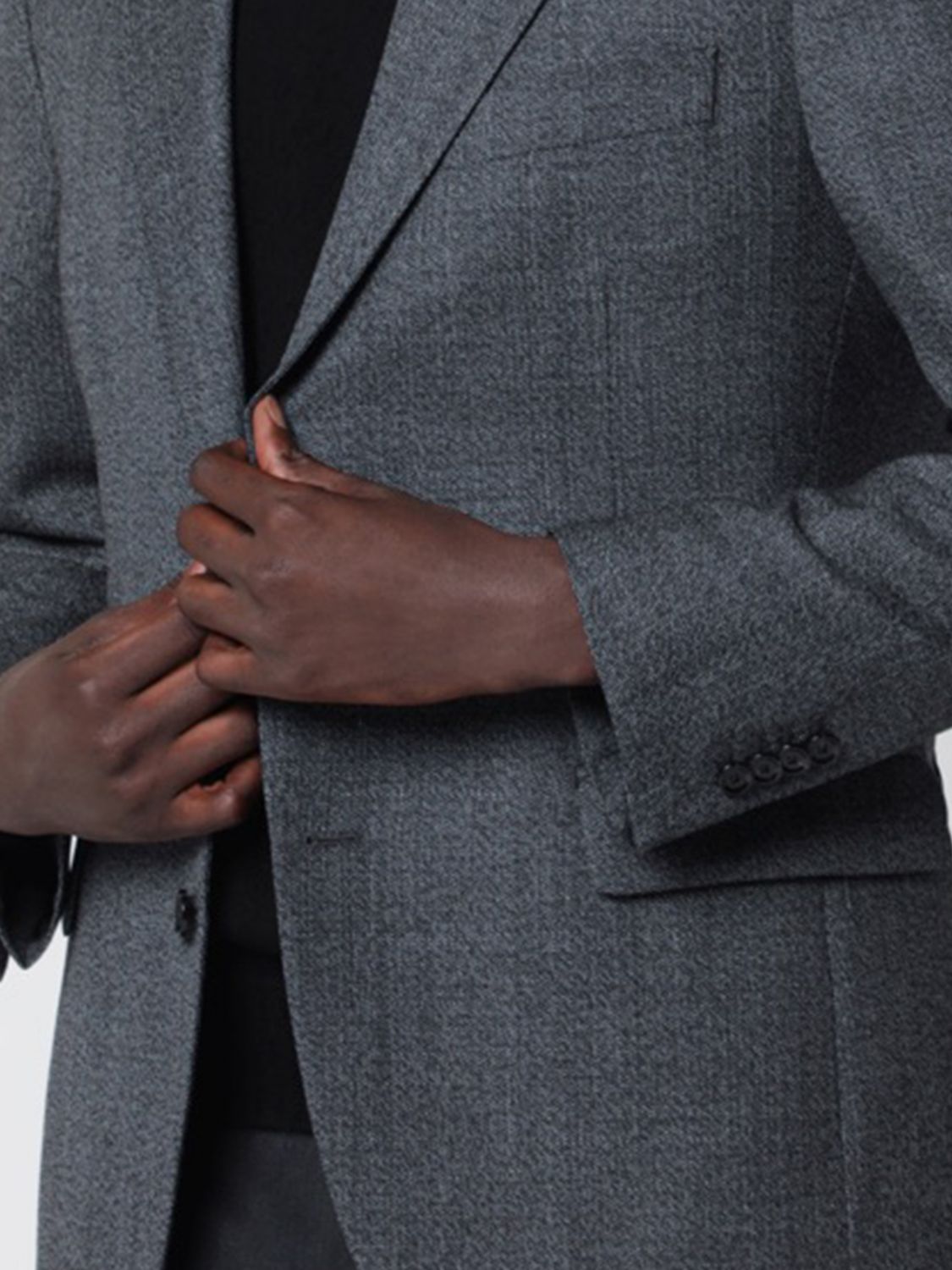 LARDINI JACKET: Jacket men Lardini, Grey - Img 3