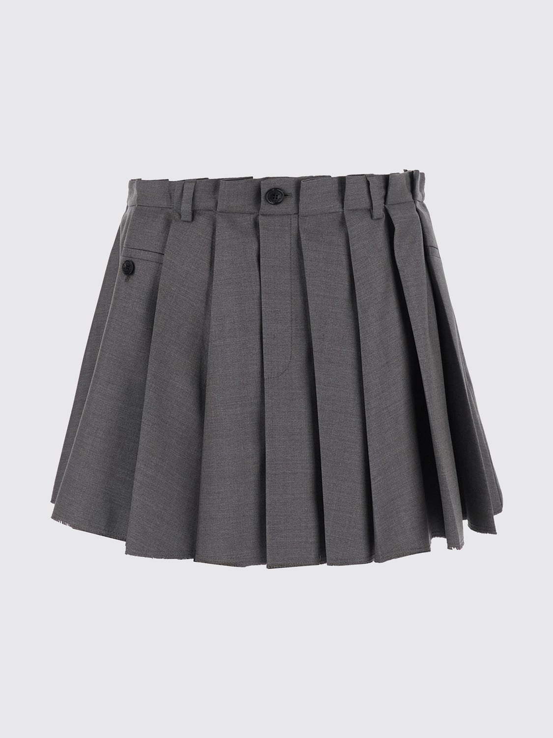 ACNE STUDIOS FALDA: Falda mujer Acne Studios, Gris - Img 2