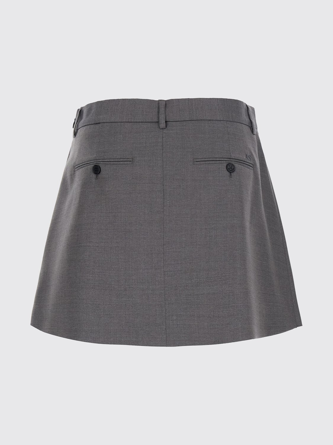 ACNE STUDIOS FALDA: Falda mujer Acne Studios, Gris - Img 3