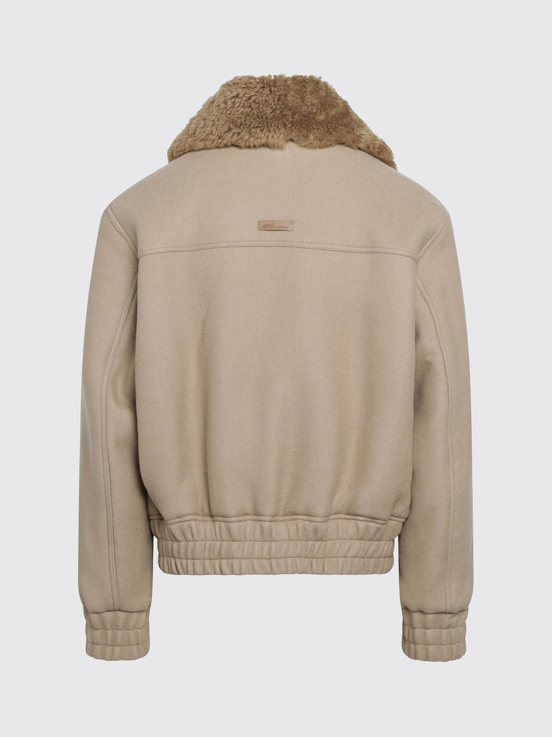 AMI PARIS JACKET: Jacket men Ami Paris, Beige - Img 3