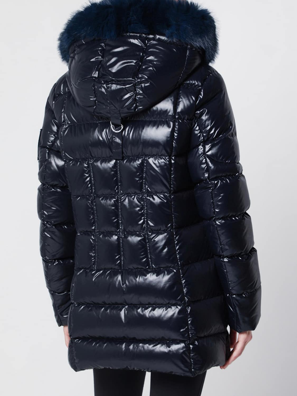 MOOSE KNUCKLES JACKET: Jacket woman Moose Knuckles, Navy - Img 2