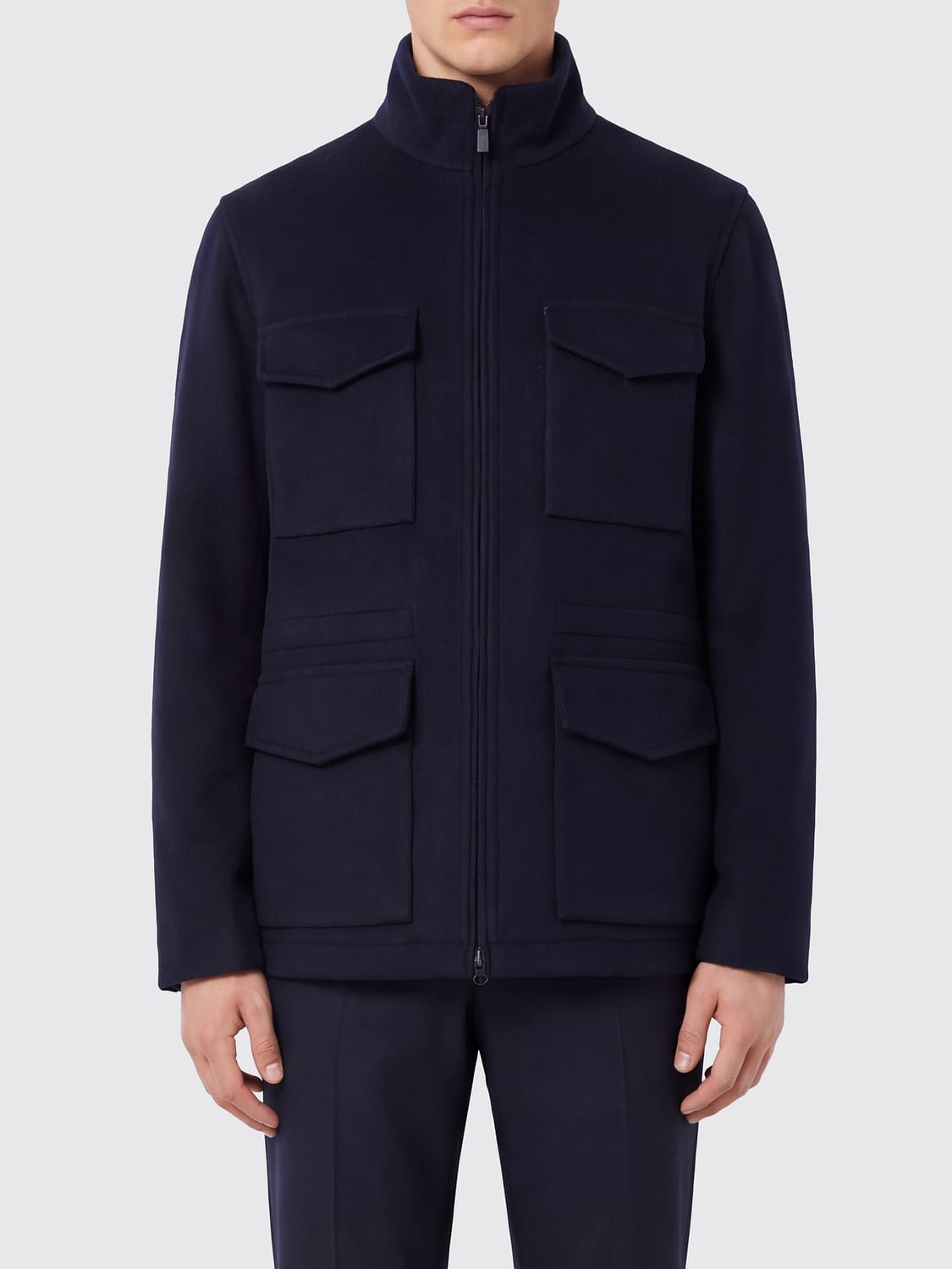 ASPESI JACKET: Jacket men Aspesi, Blue - Img 1