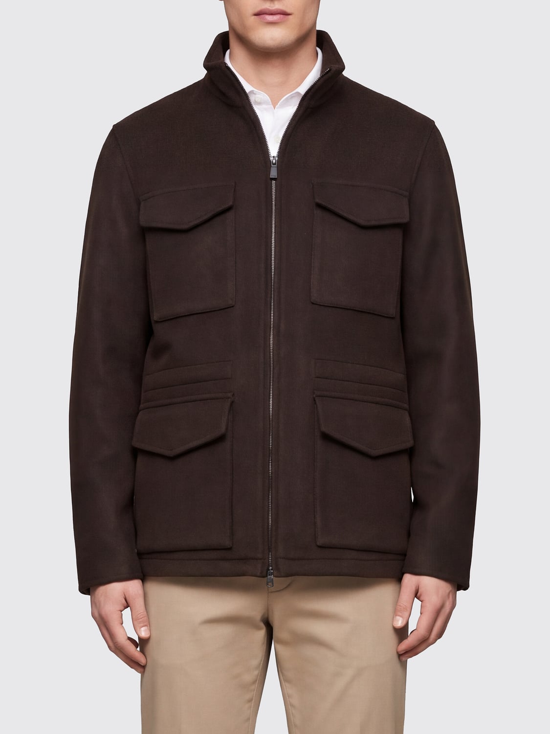 ASPESI CHAQUETA: Chaqueta hombre Aspesi, Marrón - Img 1