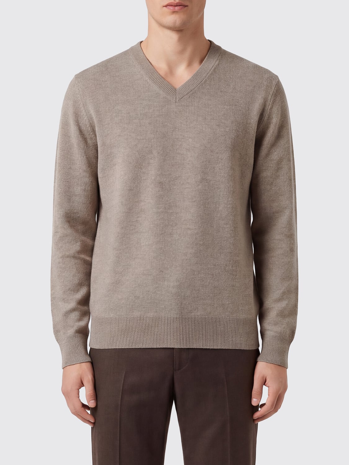 ASPESI JERSEY: Jersey hombre Aspesi, Beige - Img 1
