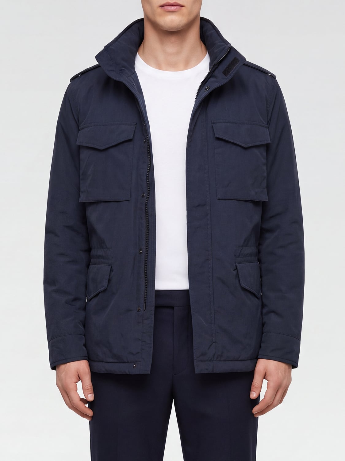ASPESI CHAQUETA: Chaqueta hombre Aspesi, Azul Oscuro - Img 1
