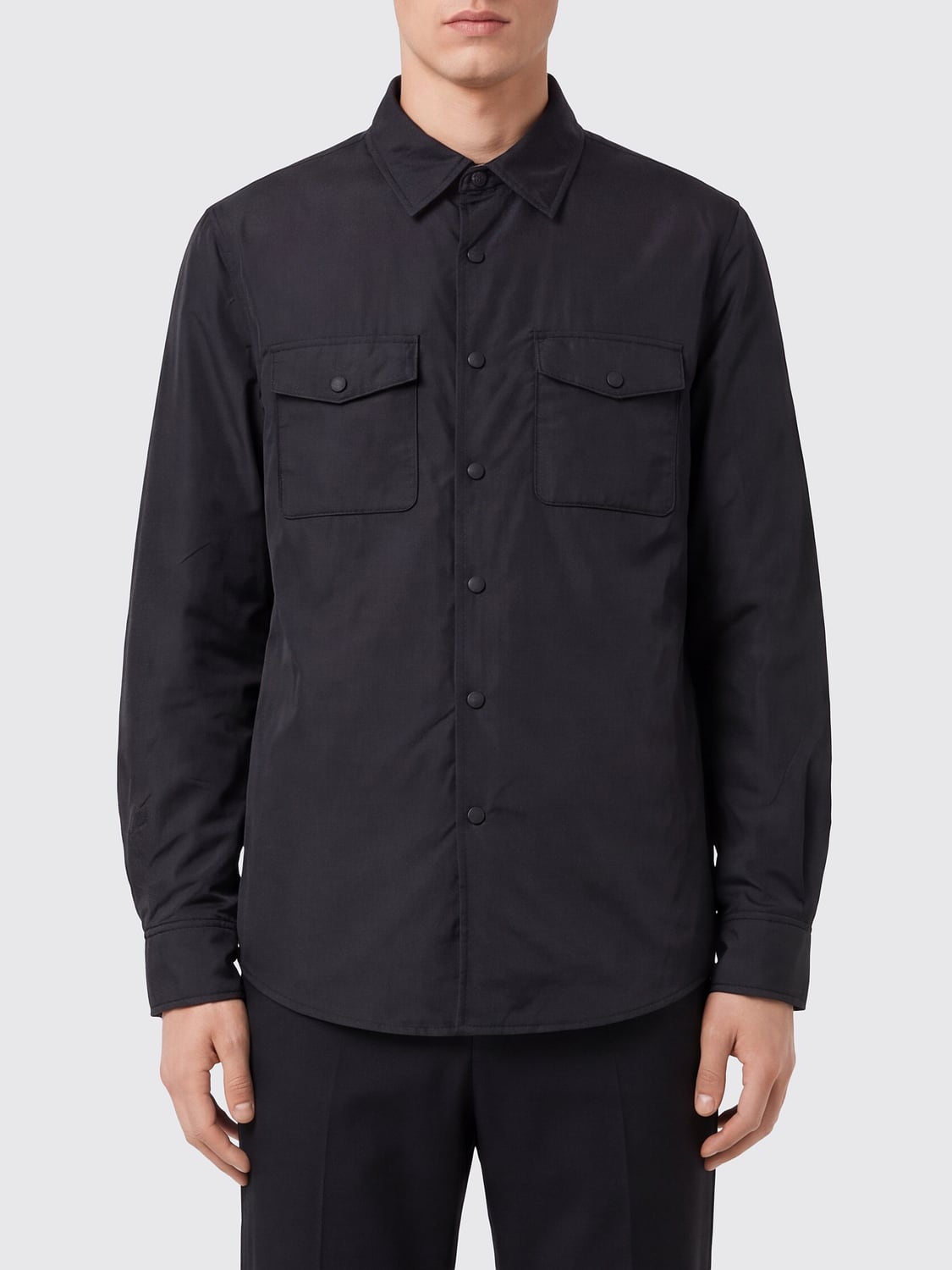 ASPESI JACKE: Jacke herren Aspesi, Schwarz - Img 1