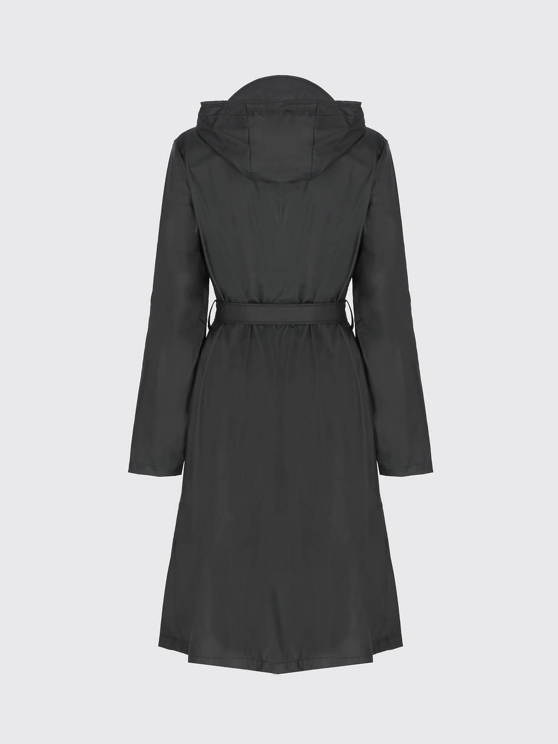 RAINS COAT: Coat woman Rains, Black - Img 3