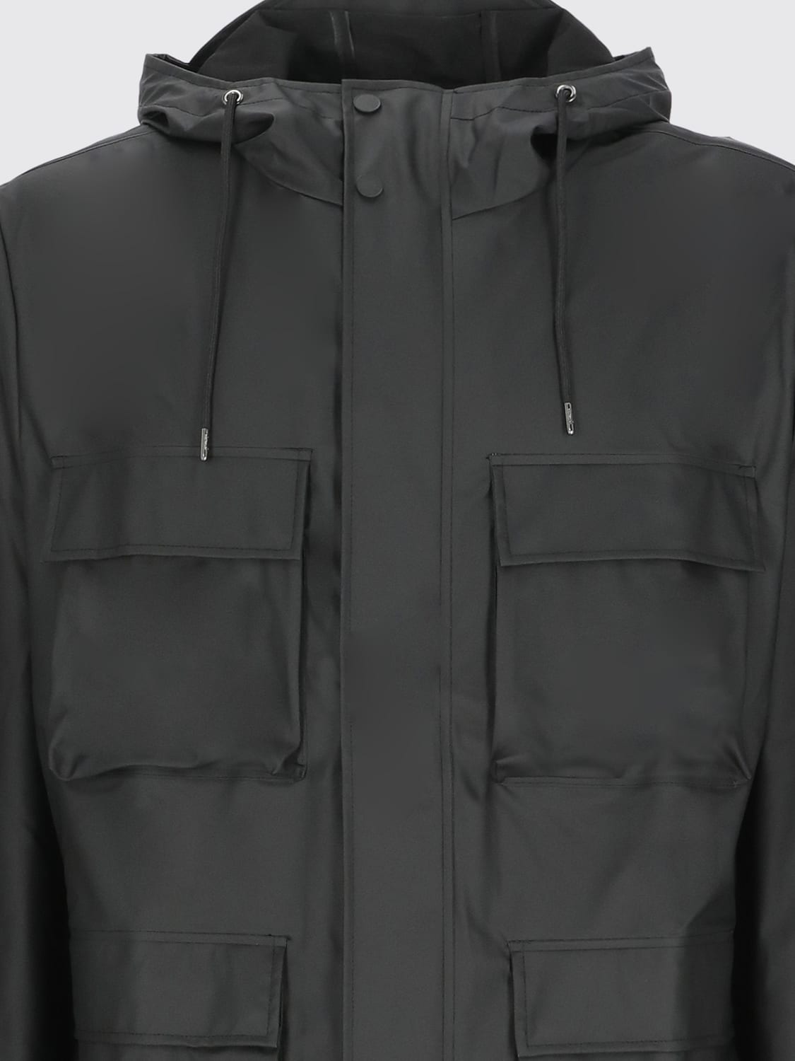 RAINS JACKET: Jacket men Rains, Black - Img 4