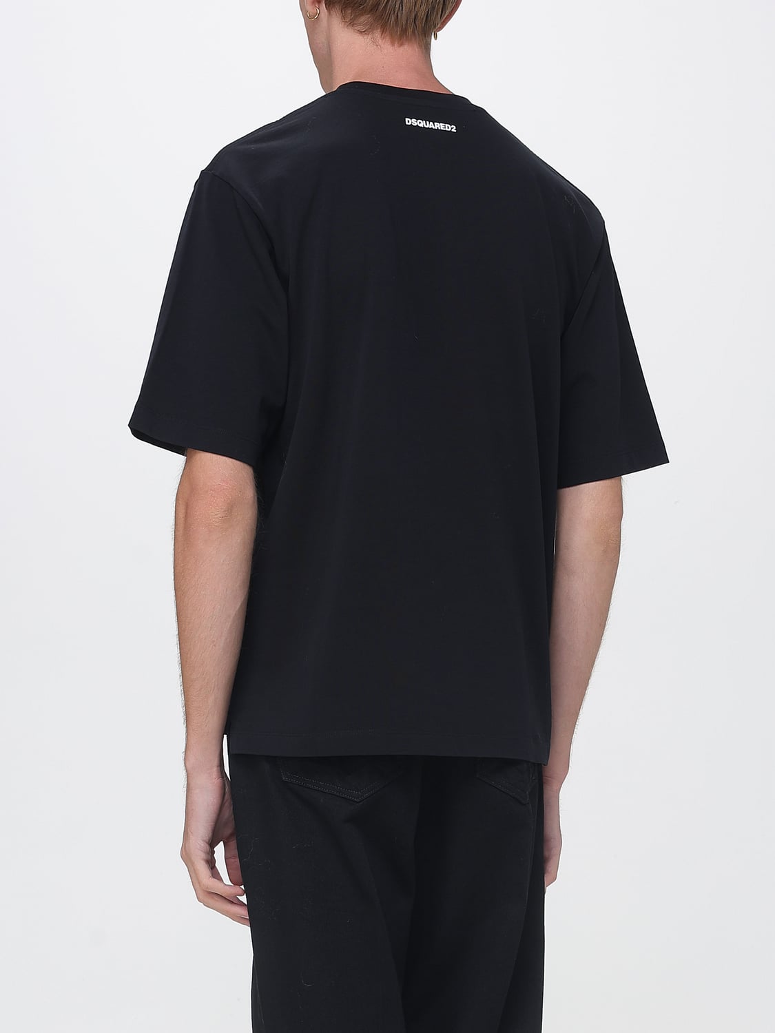 DSQUARED2 Tシャツ: Tシャツ メンズ Dsquared2, ブラック - Img 2