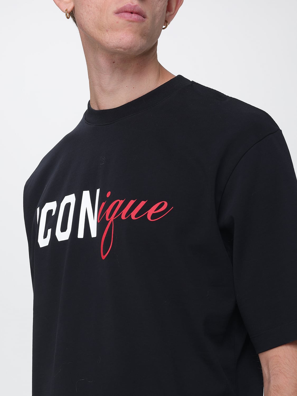DSQUARED2 Tシャツ: Tシャツ メンズ Dsquared2, ブラック - Img 3