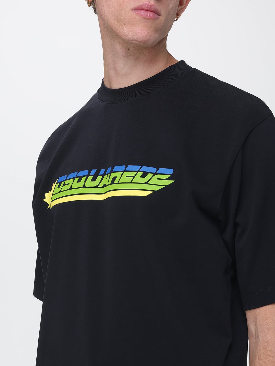 DSQUARED2 Tシャツ: Tシャツ メンズ Dsquared2, ブラック - Img 3