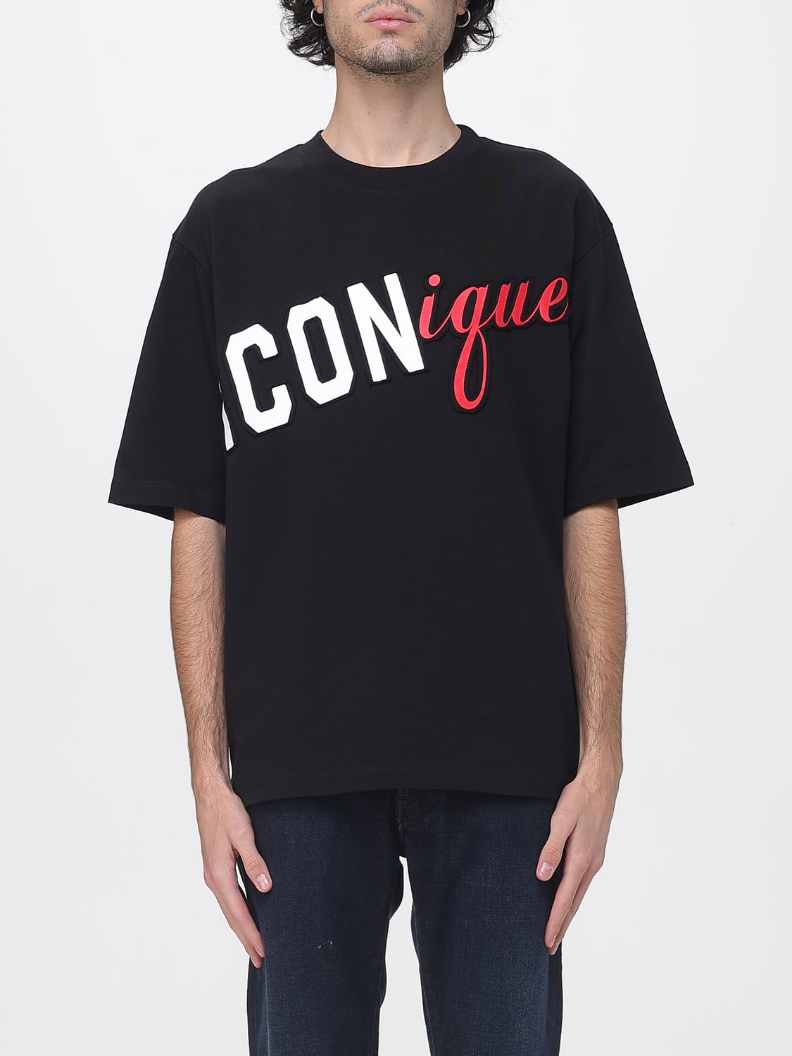 DSQUARED2 Tシャツ: Tシャツ メンズ Dsquared2, ブラック - Img 1