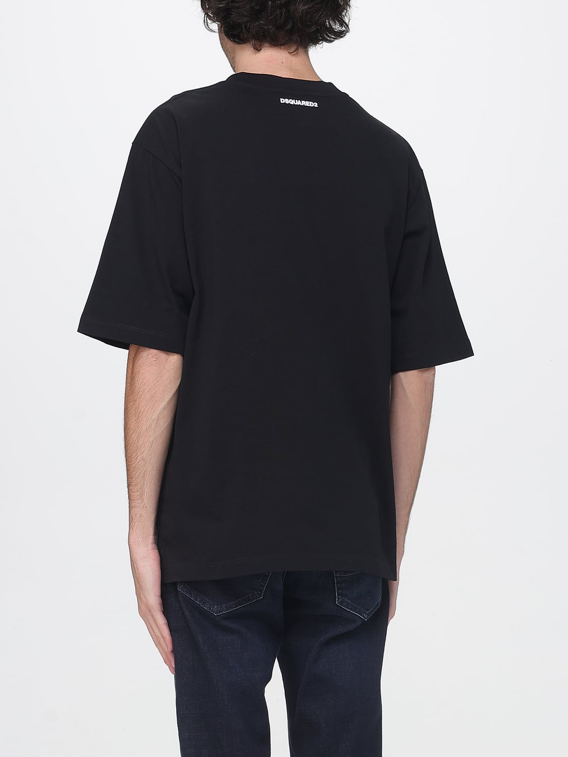 DSQUARED2 Tシャツ: Tシャツ メンズ Dsquared2, ブラック - Img 2