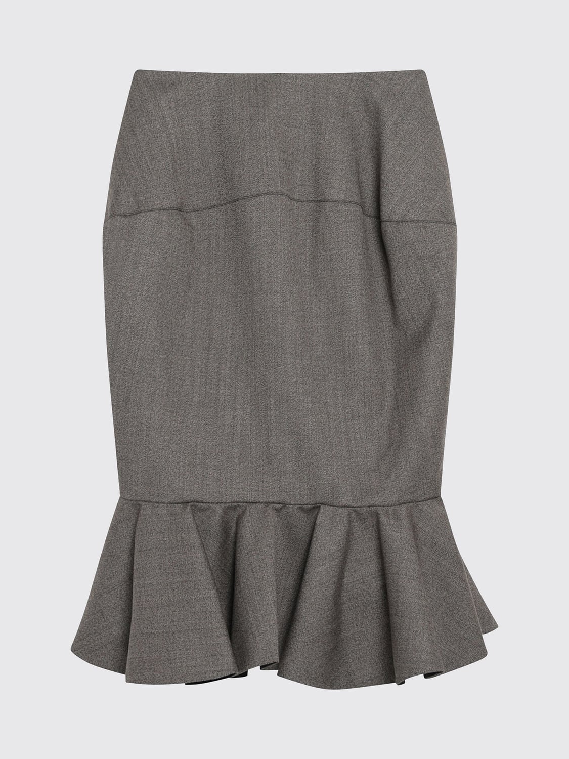 JACQUEMUS FALDA: Falda mujer Jacquemus, Marrón Barro - Img 2