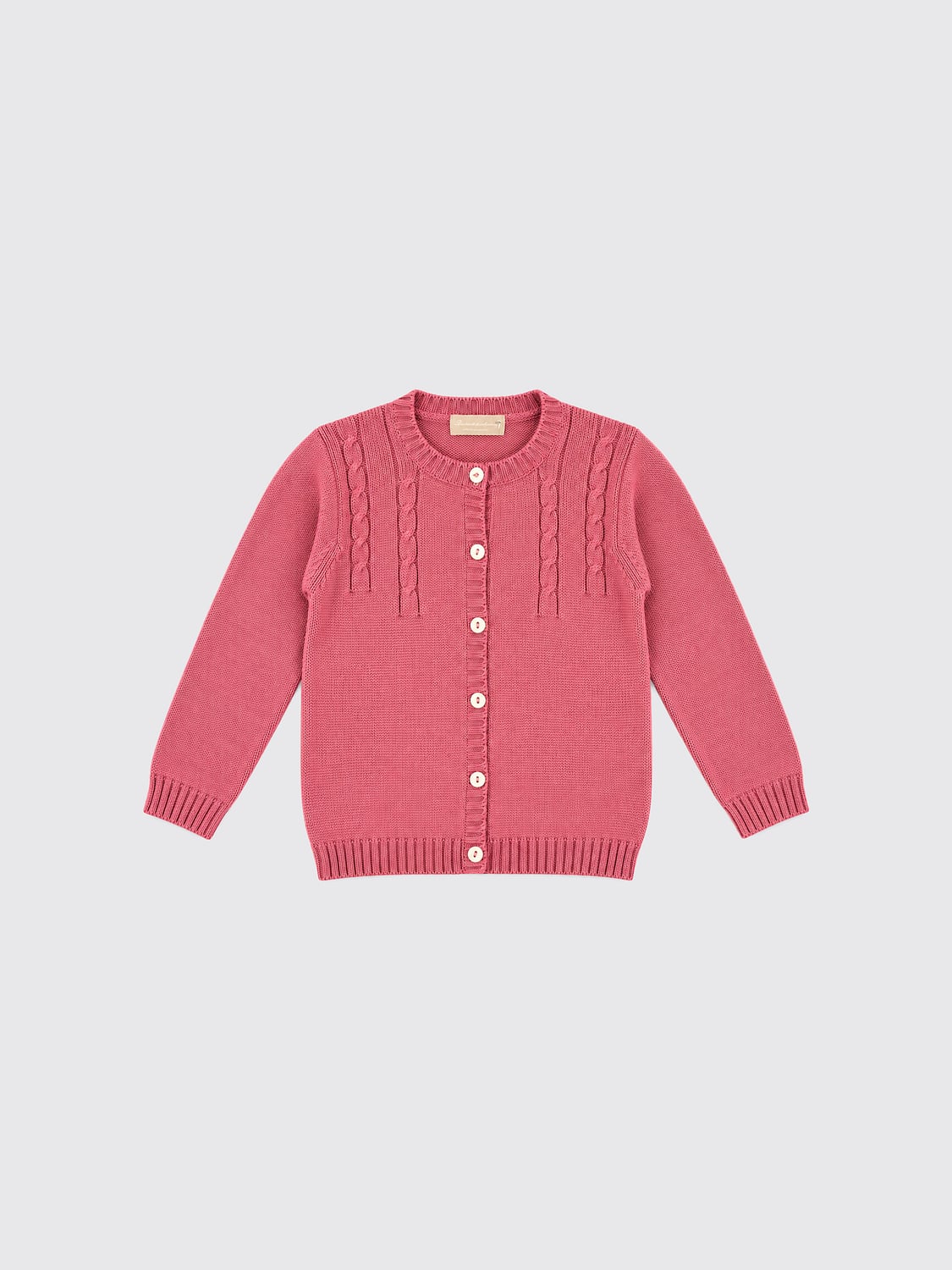 LA STUPENDERIA PULL: Pull enfant La Stupenderia, Fuchsia - Img 1