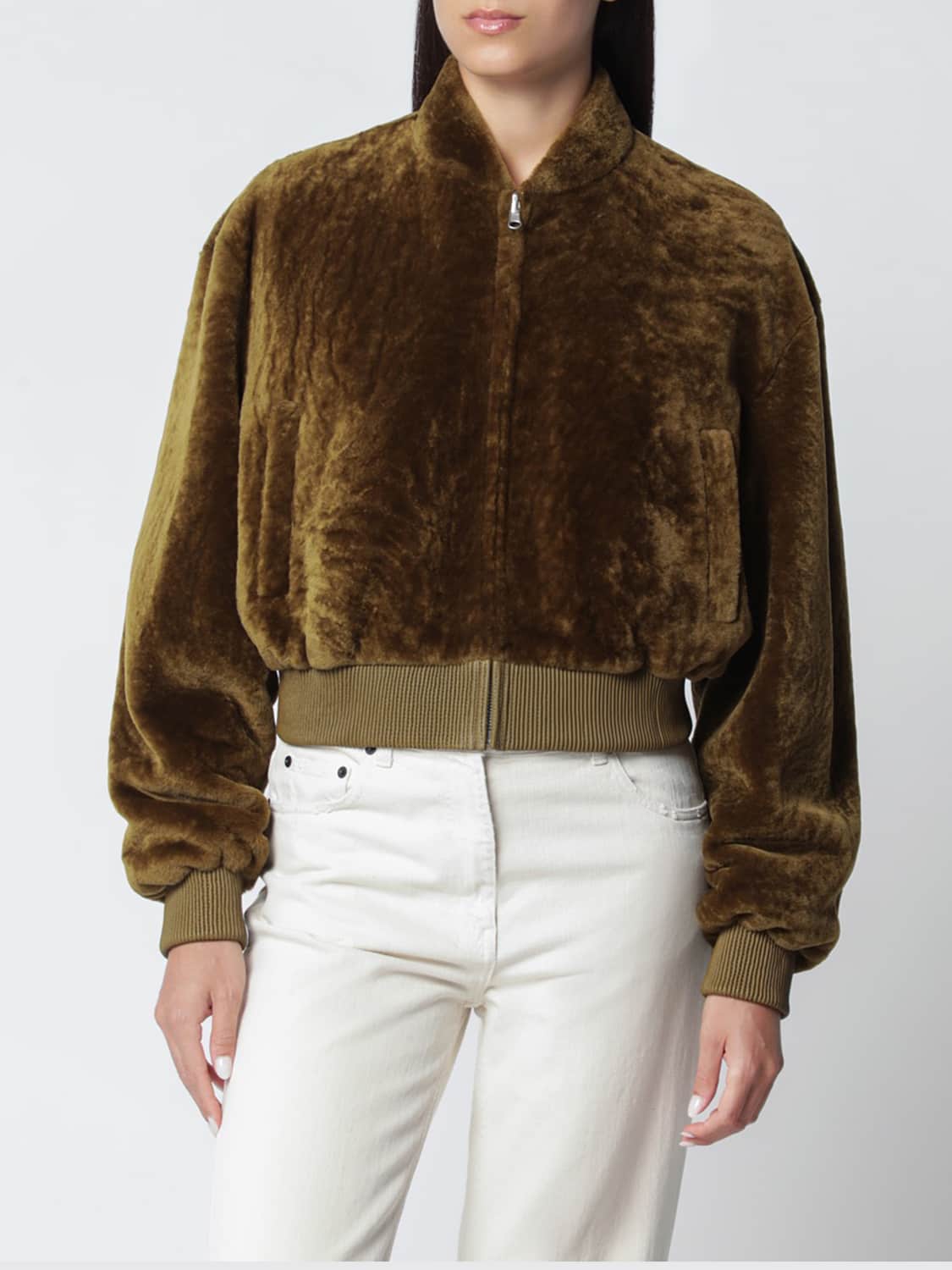 ARMA JACKET: Jacket woman Arma, Olive - Img 1