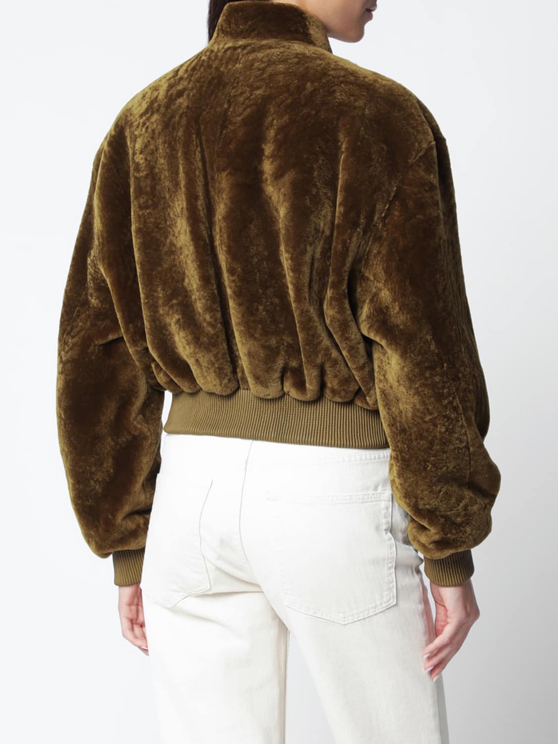 ARMA JACKET: Jacket woman Arma, Olive - Img 2