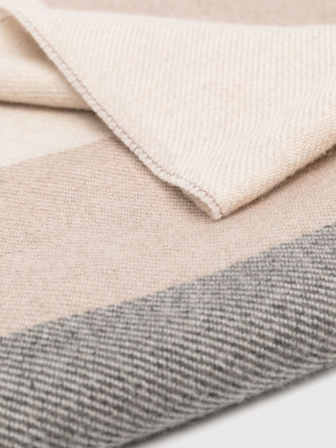 BRUNELLO CUCINELLI ШАРФ: Шарф Мужское Brunello Cucinelli, Серый - Img 3