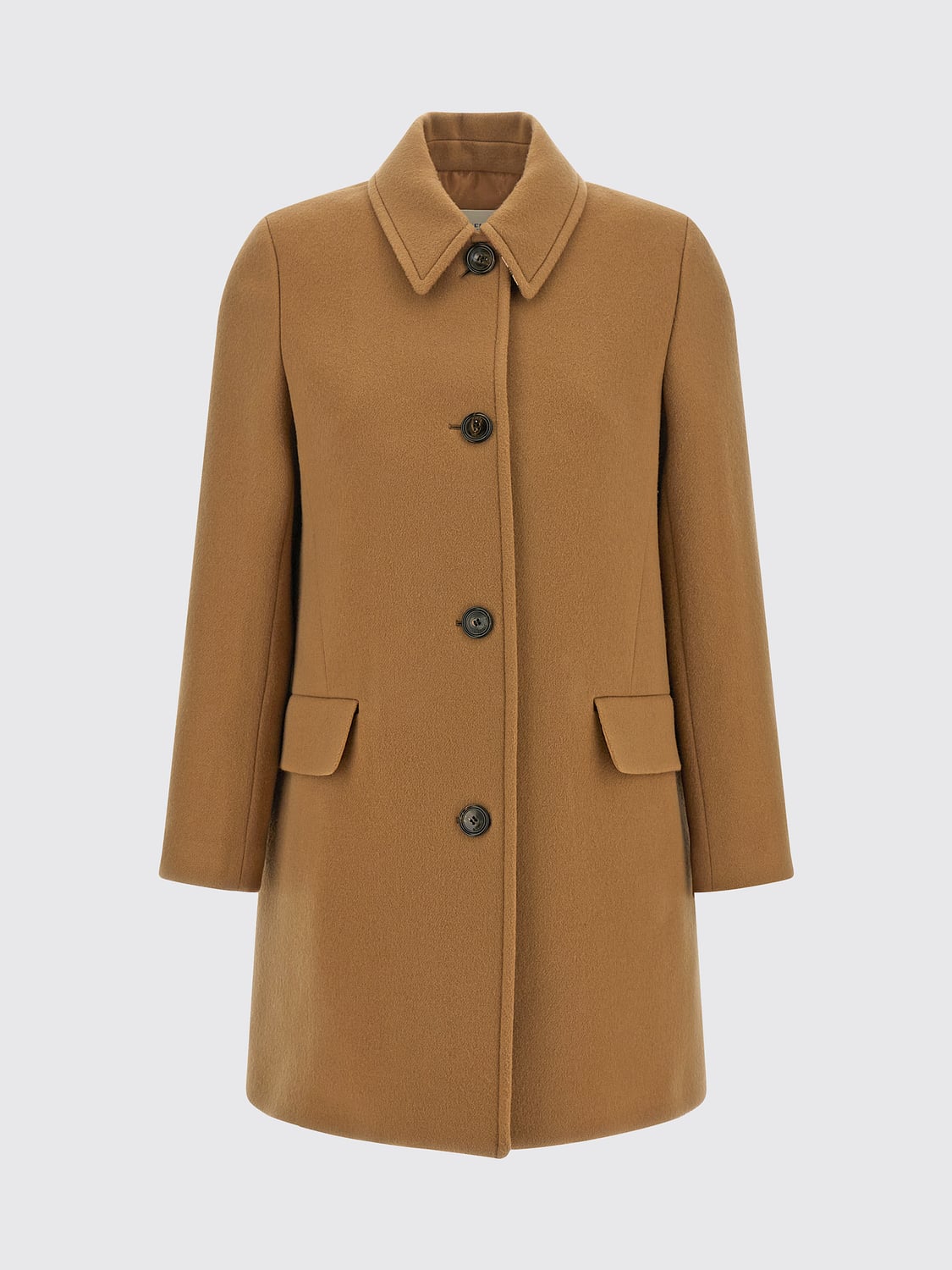 BURBERRY 코트: 코트 여성 Burberry, 카멜 - Img 2
