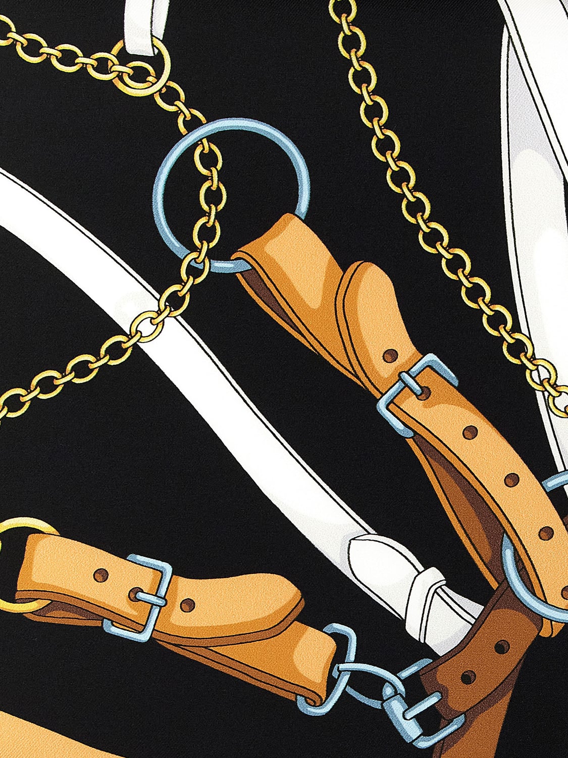 GUCCI FOULARD: Foulard donna Gucci, Marrone - Img 2