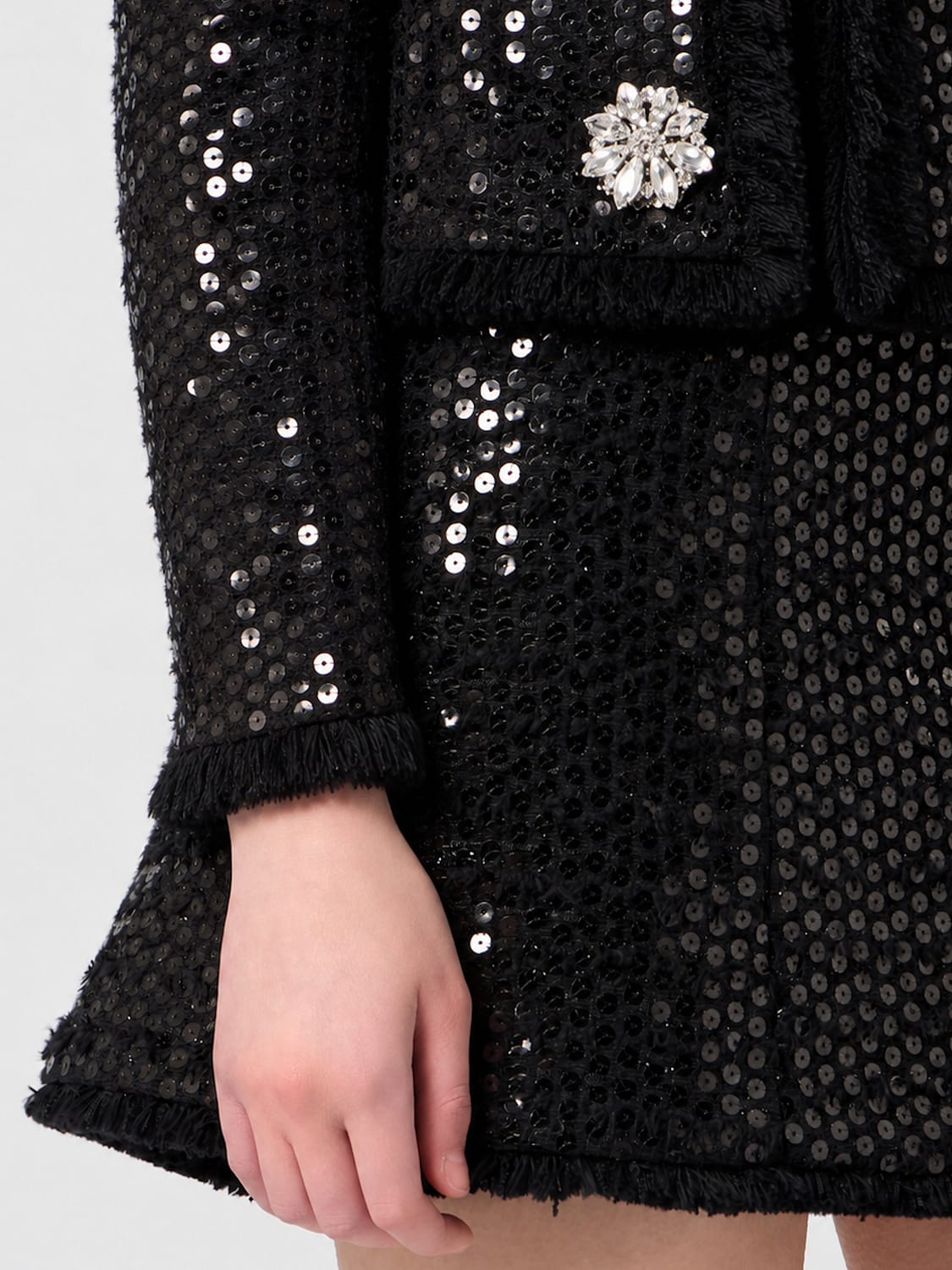 PHILIPP PLEIN BLAZER: Blazer donna Philipp Plein, Nero - Img 3