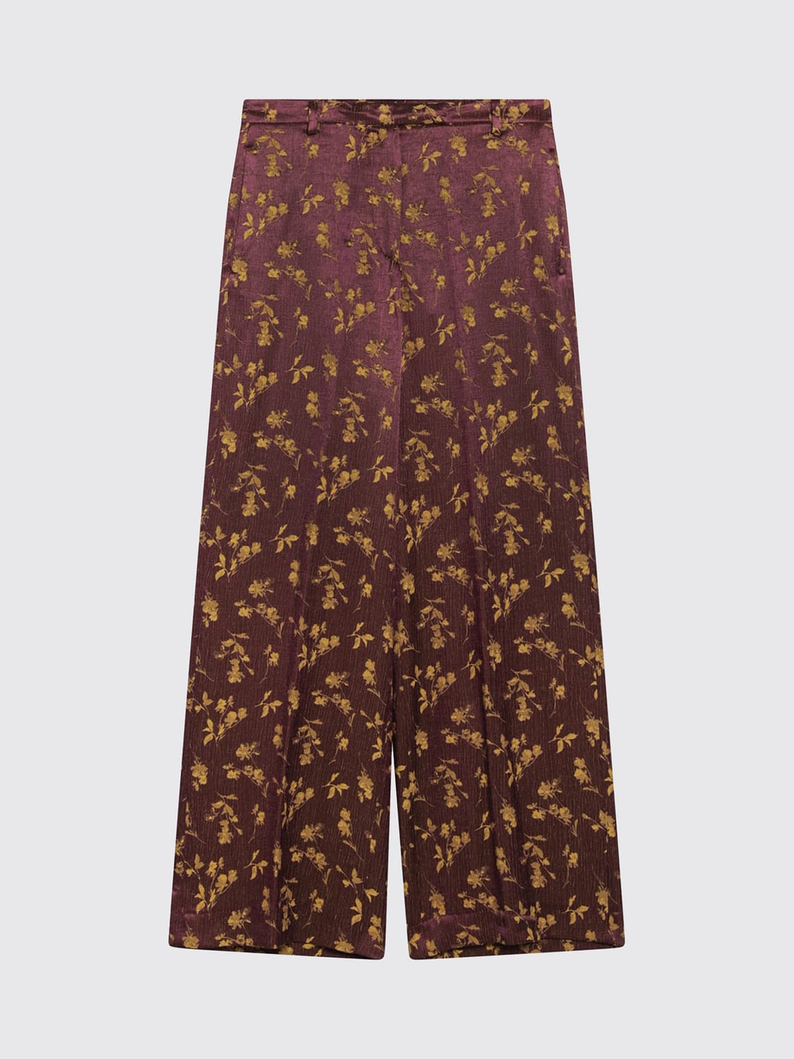 DRIES VAN NOTEN HOSE: Hose damen Dries Van Noten, Violett - Img 2