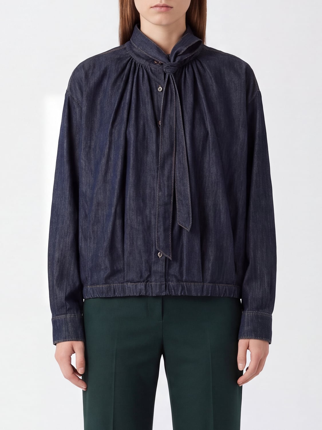 DRIES VAN NOTEN HEMDBLUSE: Hemdbluse damen Dries Van Noten, Tinte - Img 1