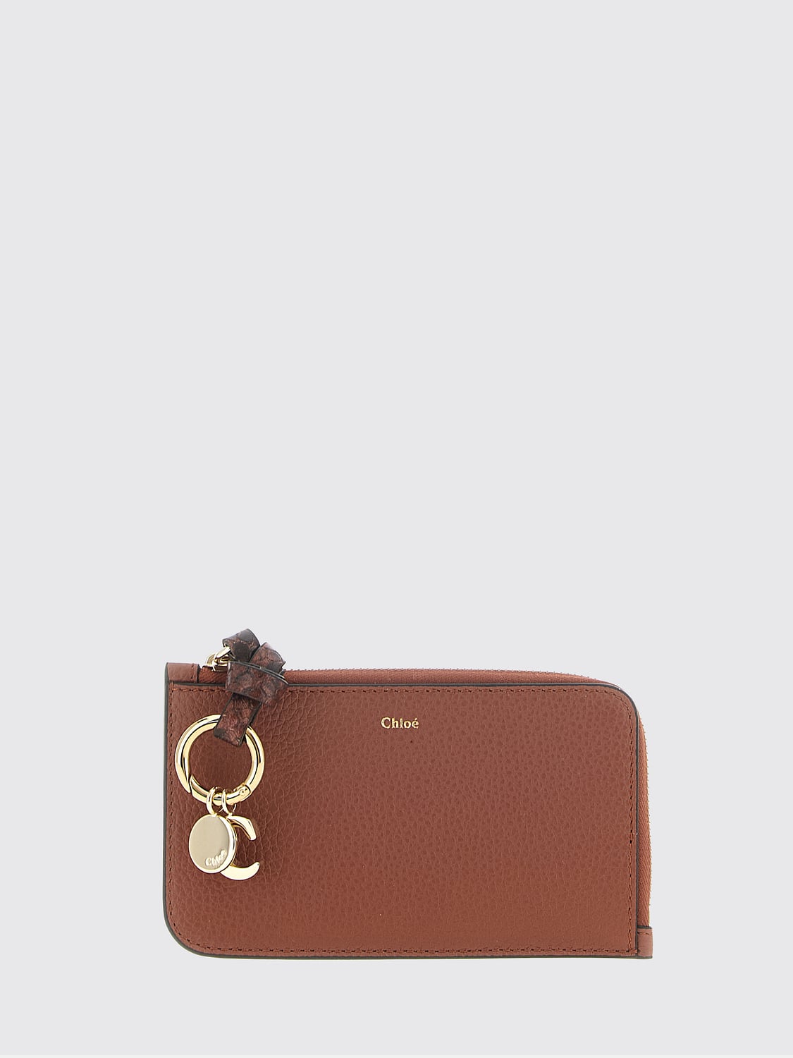 CHLOÉ PORTEFEUILLE: Portefeuille femme ChloÉ, Marron - Img 1