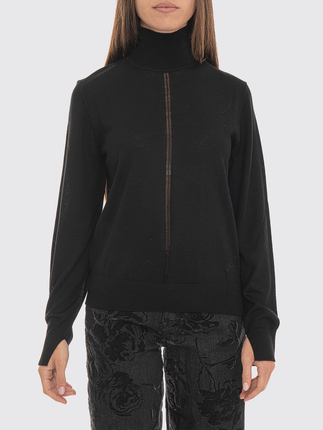 BOSS SWEATER: Sweater woman Boss, Black - Img 1