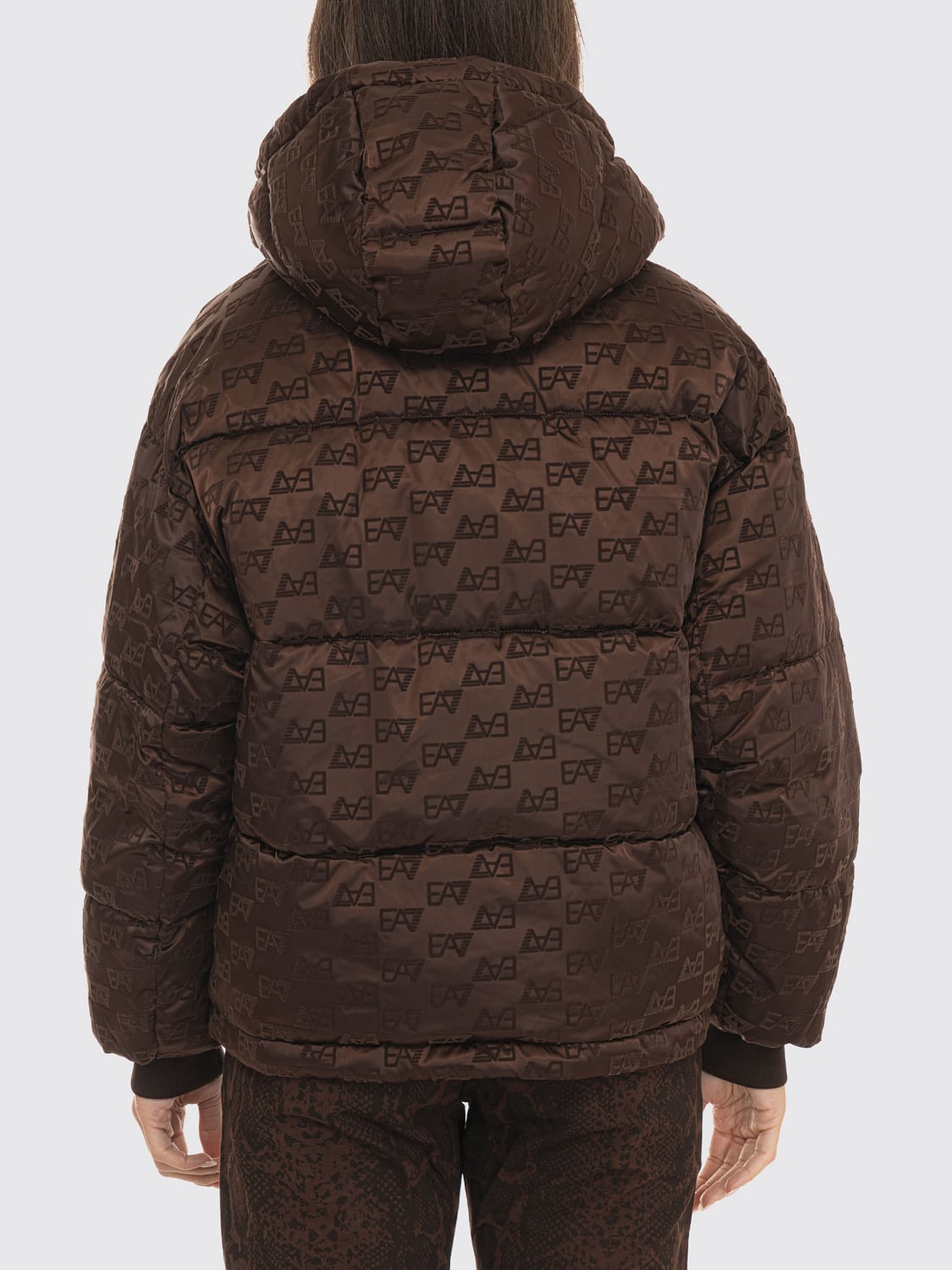 EA7 JACKET: Jacket woman Ea7, Brown - Img 2
