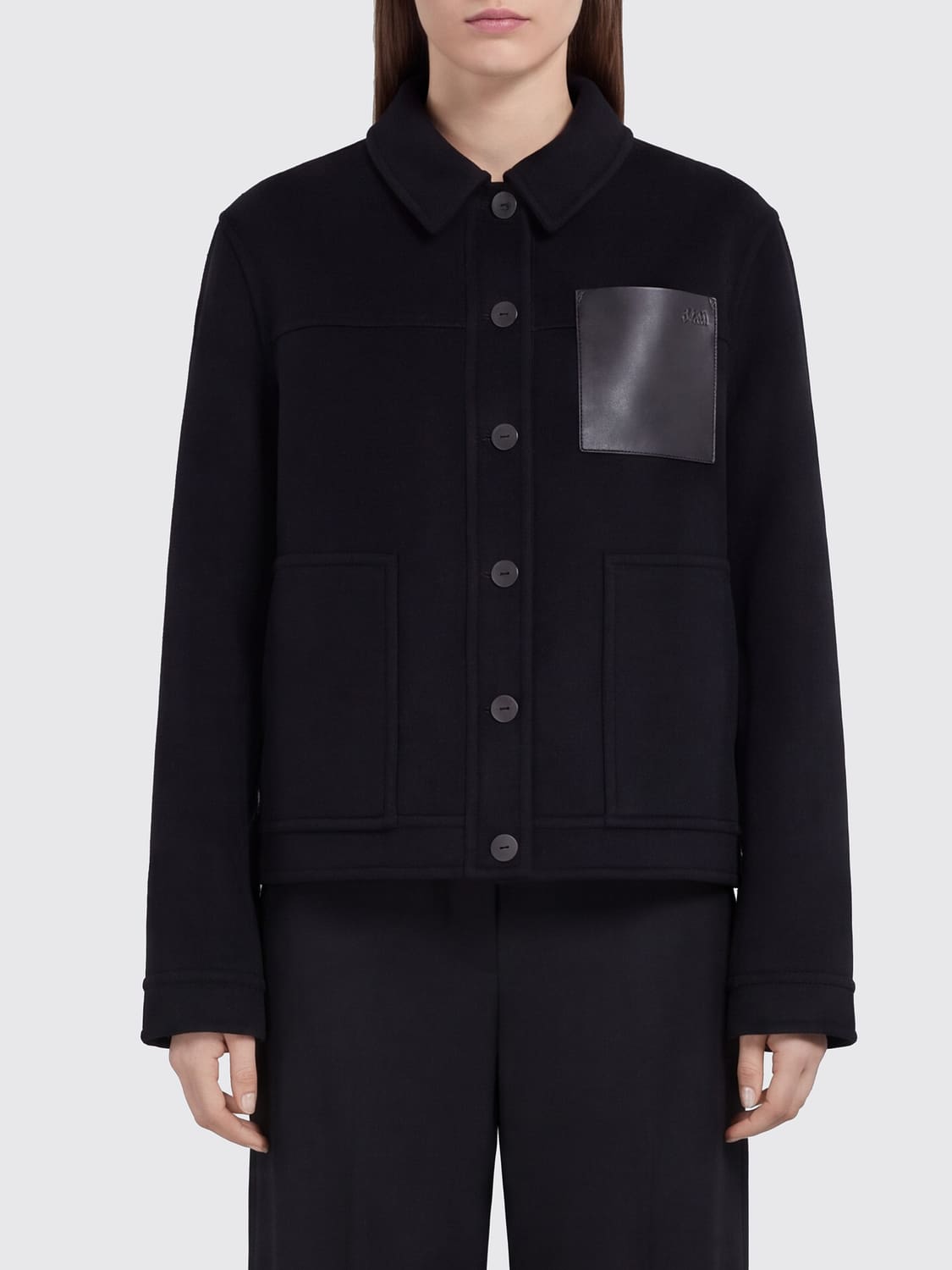 LOEWE ABRIGO: Chaqueta mujer Loewe, Negro - Img 1