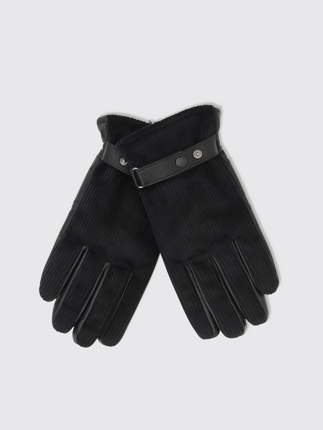 BARBOUR GLOVES: Gloves men Barbour, Black - Img 1