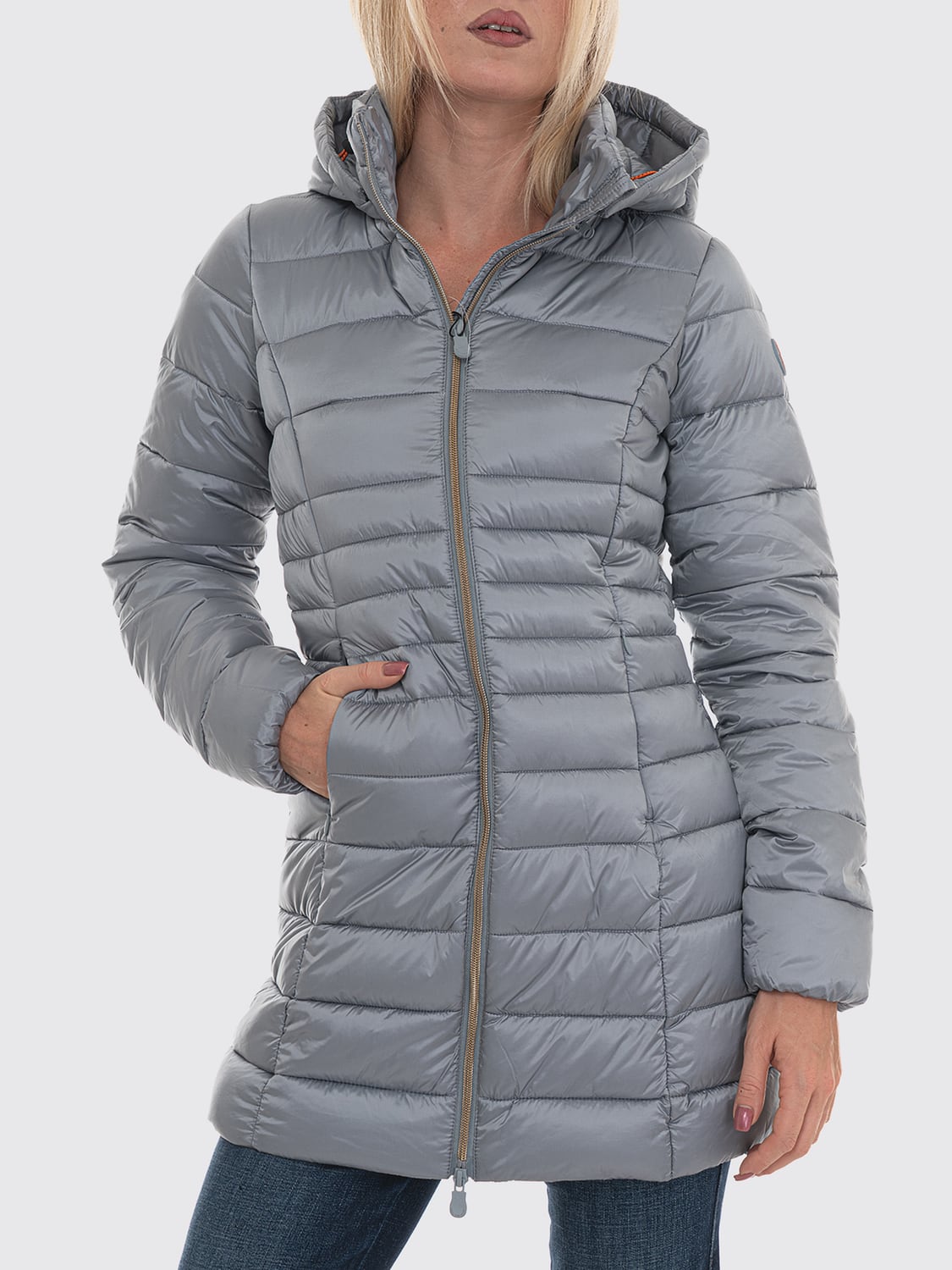 SAVE THE DUCK JACKET: Jacket woman Save The Duck, Grey - Img 1