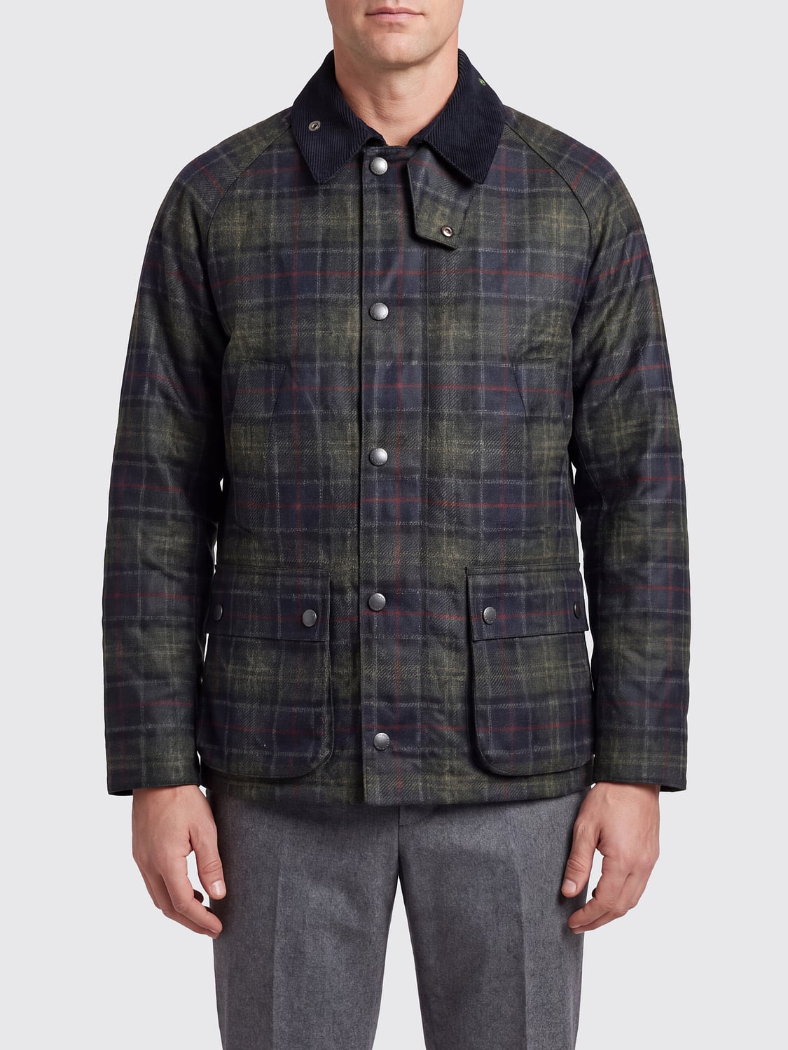 BARBOUR JACKET: Jacket men Barbour, Blue - Img 1