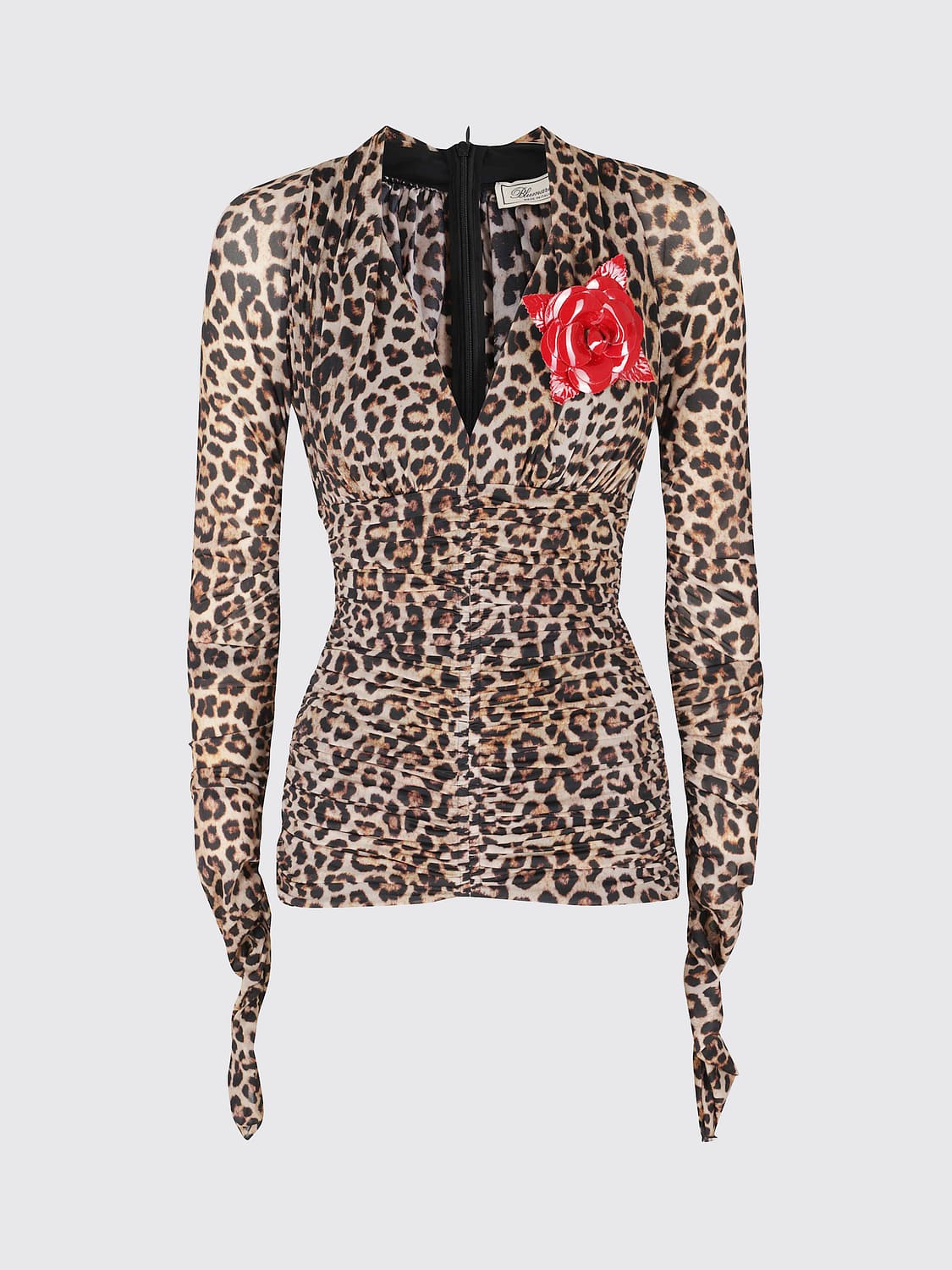 BLUMARINE トップス: トップス レディース Blumarine, ブラウン - Img 2