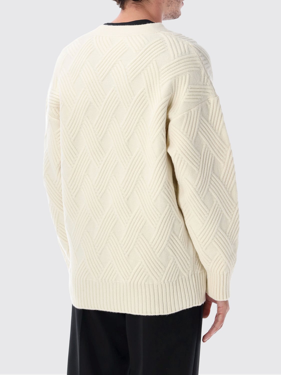 LANVIN SWEATER: Sweater men Lanvin, White - Img 2
