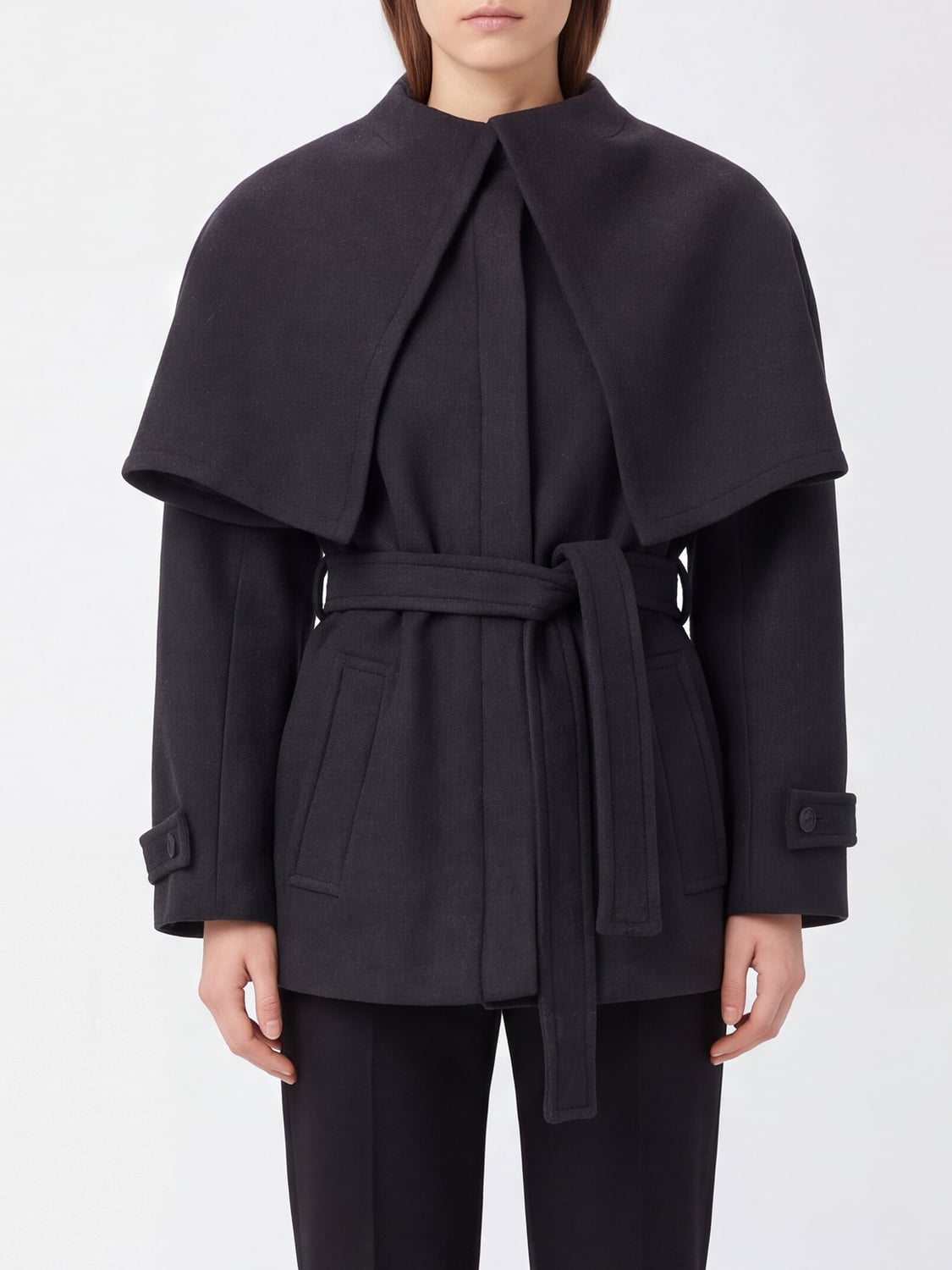 JACQUEMUS ABRIGO: Chaqueta mujer Jacquemus, Negro - Img 1