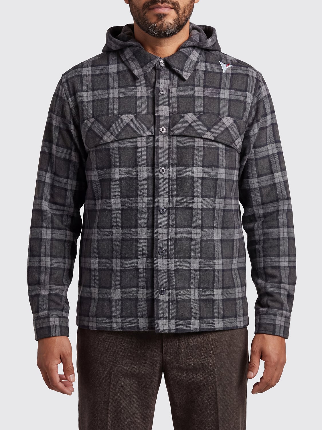 ROA CAMISA: Camisa hombre Roa, Carbón - Img 1