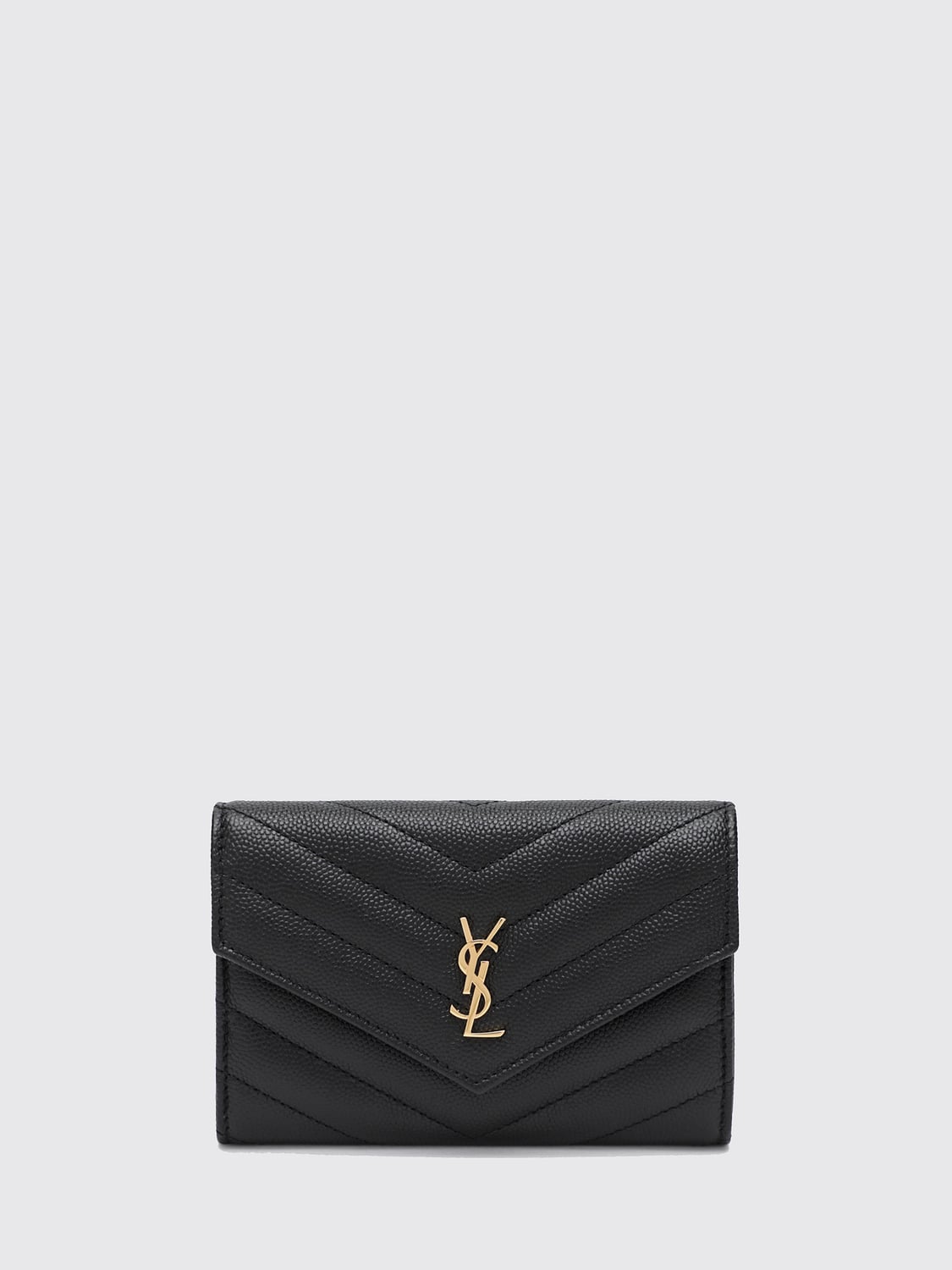 SAINT LAURENT WALLET: Wallet woman Saint Laurent, Black - Img 1