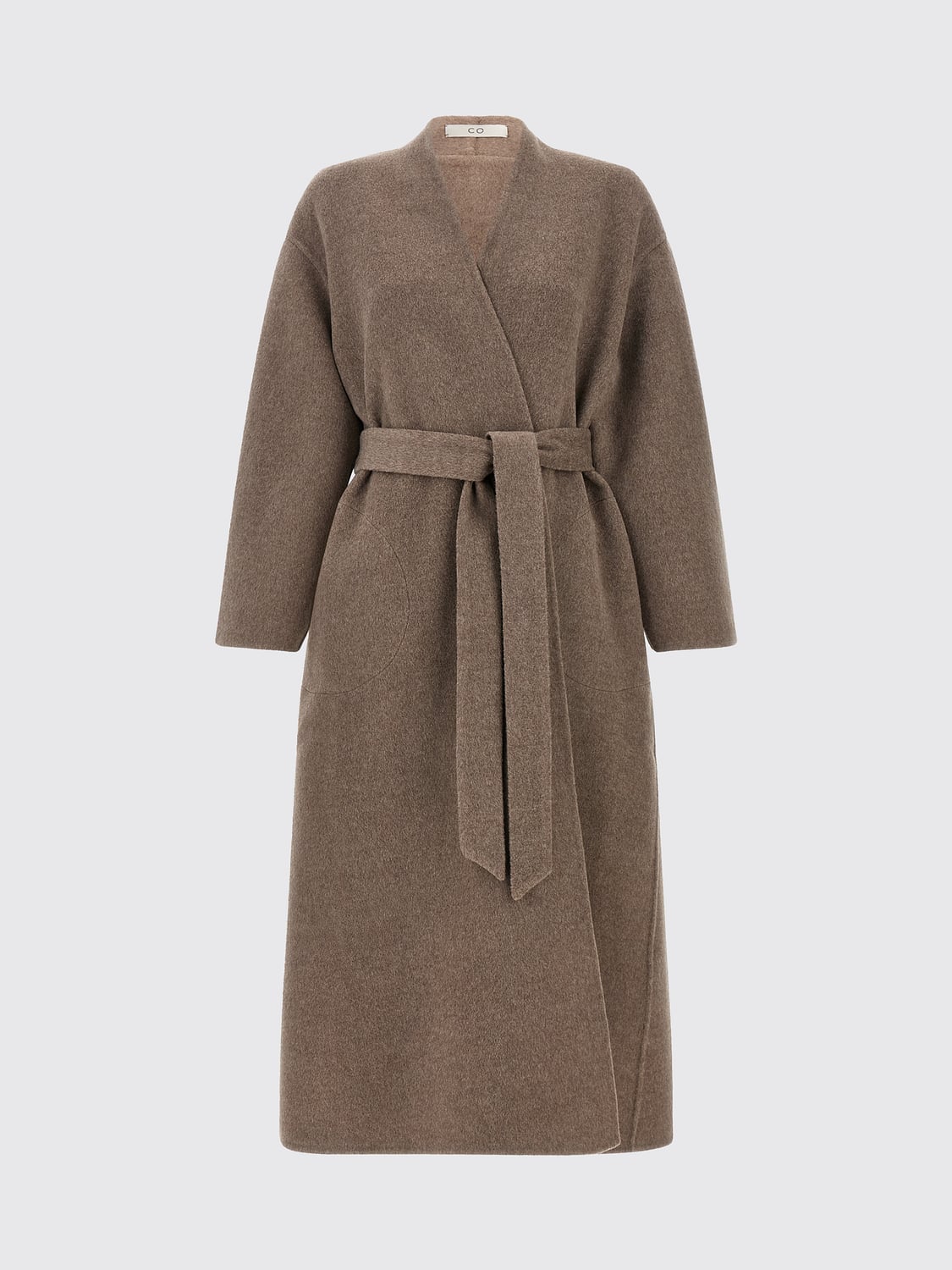 CO COAT: Jacket woman Co, Brown - Img 2