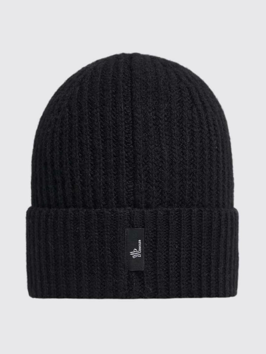 MONCLER HAT: Hat kids Moncler, Black - Img 2